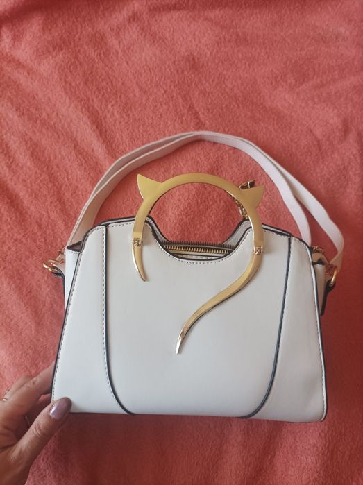 Сумка біла нова .