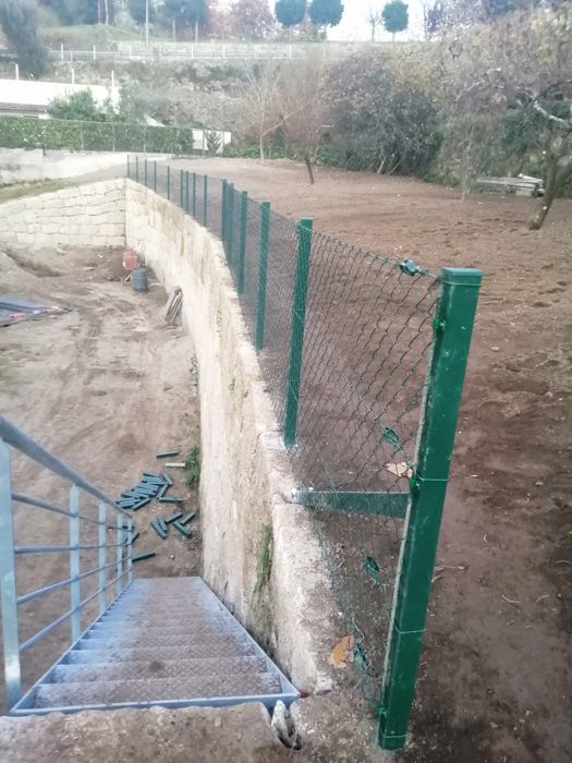 Redes vedações cercas e portões