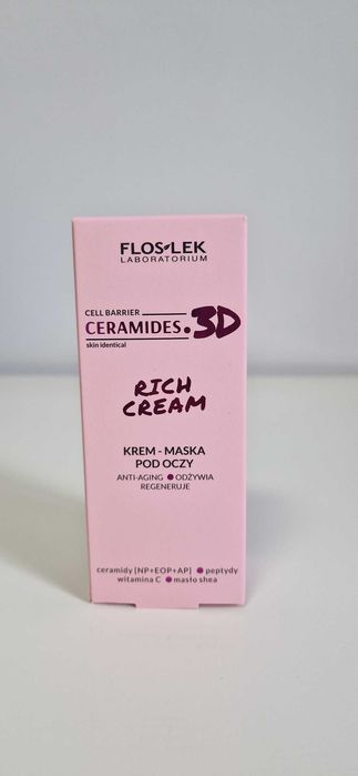 Flos-Lek Ceramides 3D Krem - maska pod oczy 30 ml