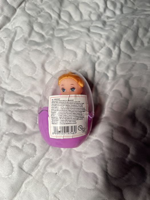 Кукла пупс в яйце