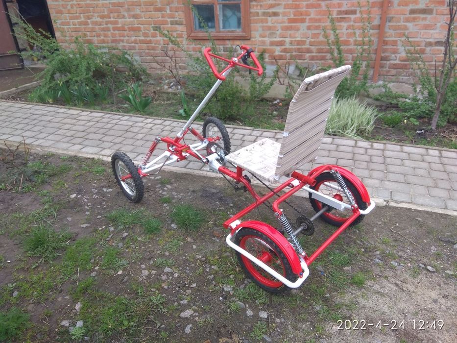 Велокарт веломобіль Альтаір на 2 місця: 6 550 грн. - Дитячий транспорт ...