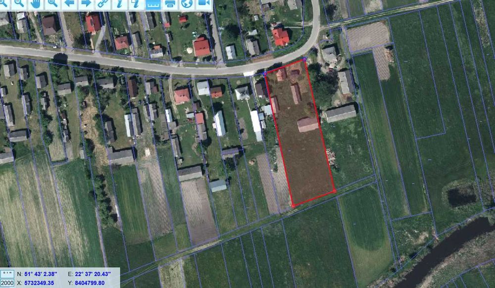 Siedlisko posesja działka z potencjałem Dolina Tyśmienicy