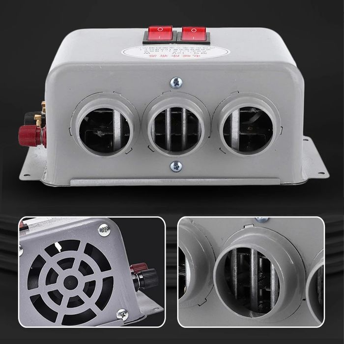 Aquecedor e desembaciador eléctrico 800w (Autocaravana / Campervan)