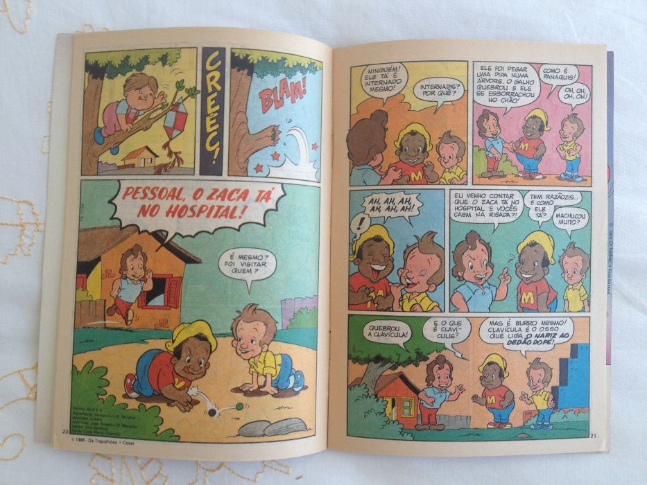 Revistas em Quadradinhos Os Trapalhões Vintage