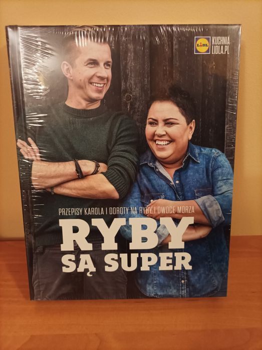 Kuchnia Lidla książka kucharska Ryby są super Okrasa Wellman