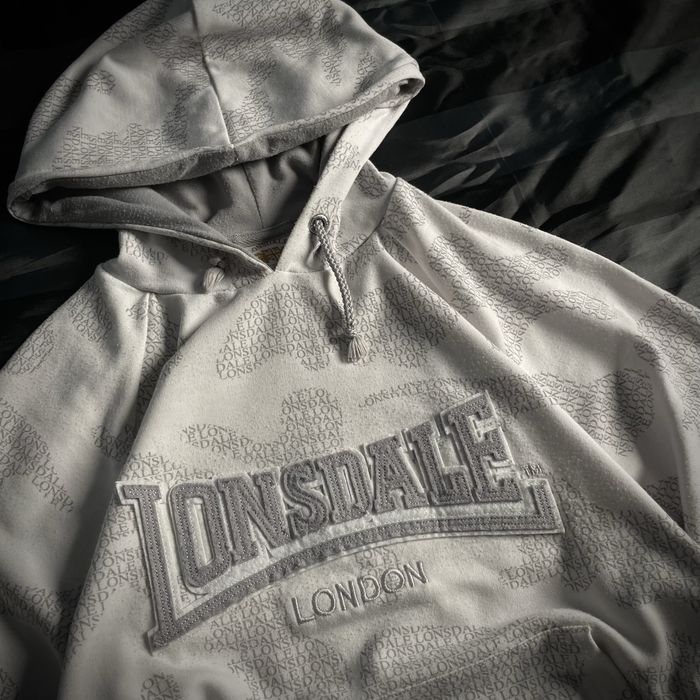 Lonsdale Limited Edition Monogram White Camo Hoodie