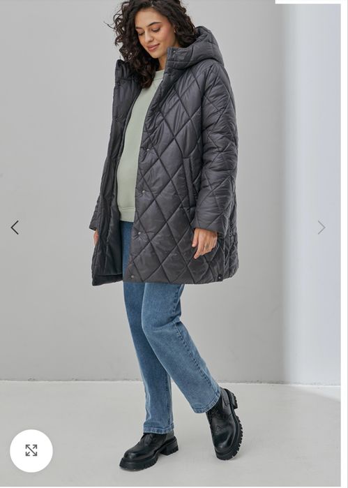 Зимня куртка пуховик для вагітних М