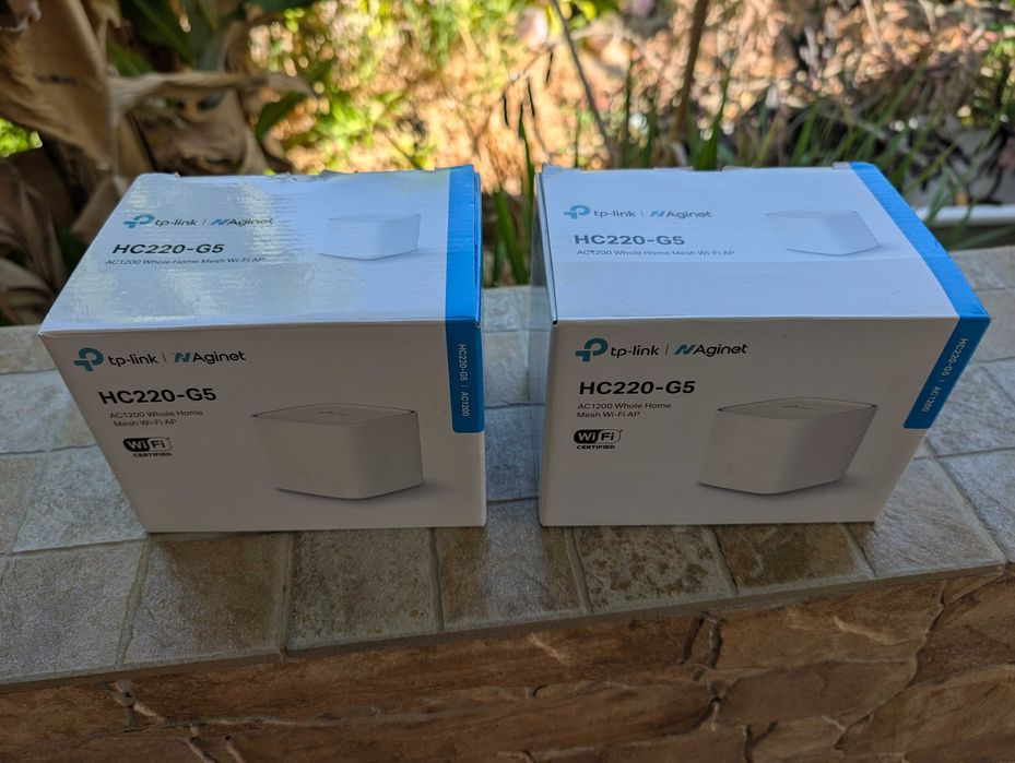 Vendo 2 acess point TP-Link HC220-G5 usados