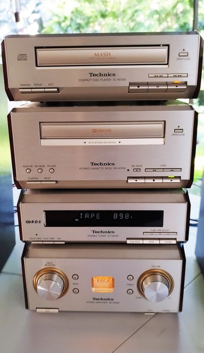 Mini wieża technics se-hd550