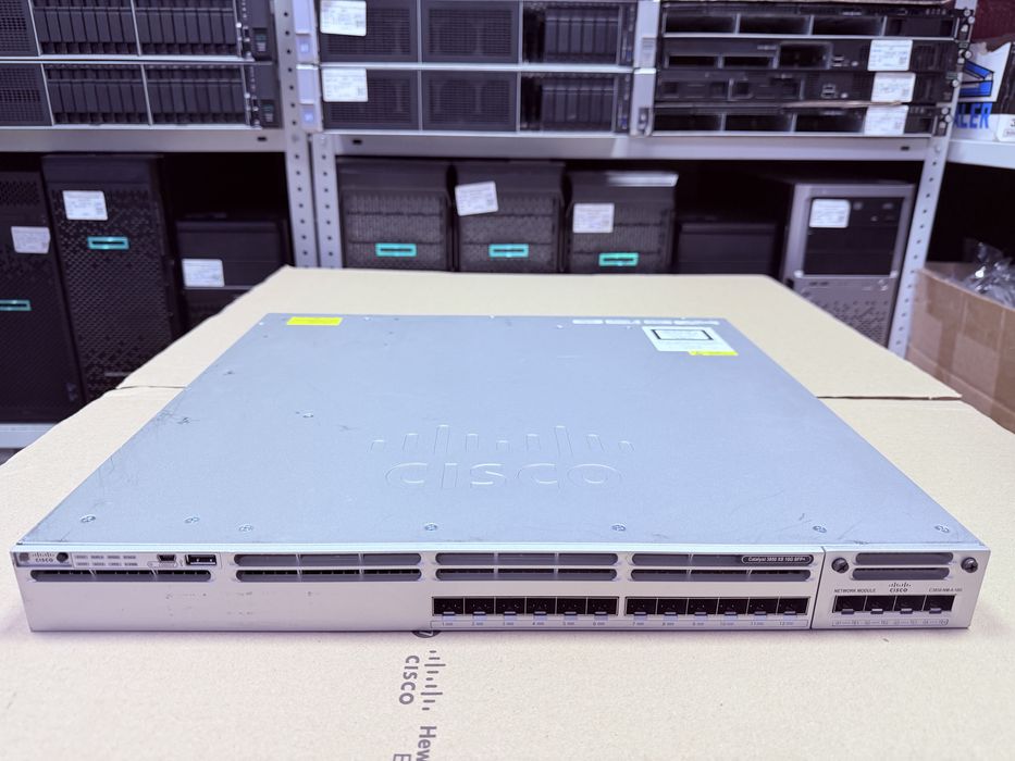 Комутатор Cisco WS-C3850-12XS-E + NM-2-10G