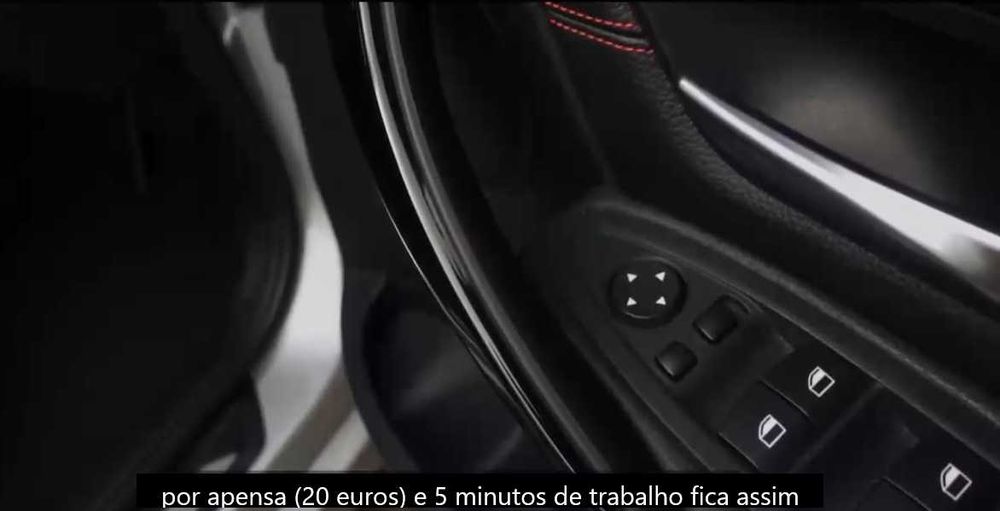 Puxadores de porta interiores para BMW Série 3