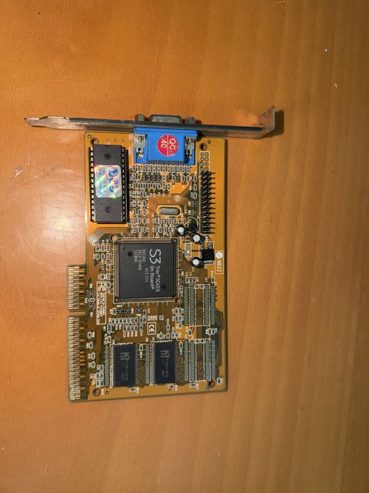 Відеокарта PCI S3 Trio3D/2X 4MB VGA ретро 1997