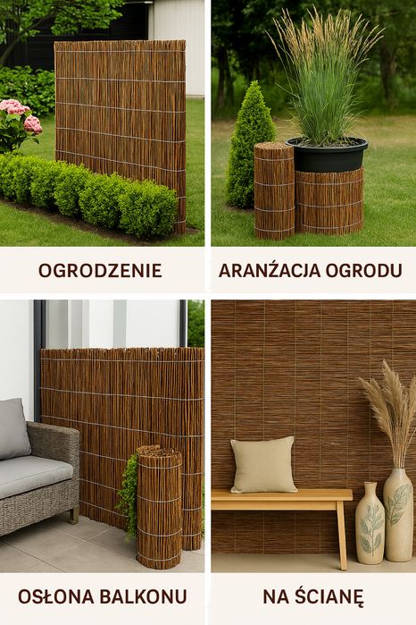 Naturalna Mata Wiklinowa – Styl, Prywatność i Natura w Jednym!