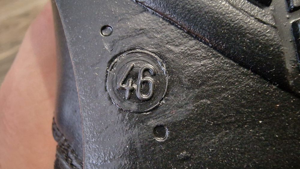 Kozaki męskie, zimowe, ocieplane, skóra rozm.46