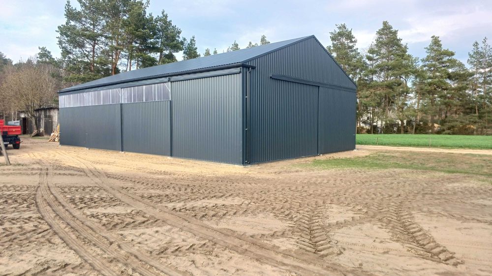 Hala magazynowa 12x20x4,5 SystemSpaw