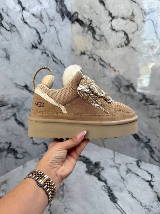 Уггі UGG Lowmel Sneaker Platform premium | Угги натуральные жіночі