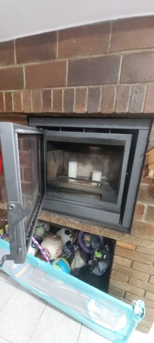 Recuperador de calor a lenha c/ventilador