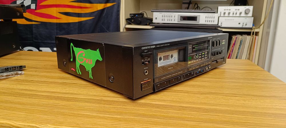 Кассетна дека Onkyo Integra TA-2500 (відео роботи ! ) 3-Нeаd !!