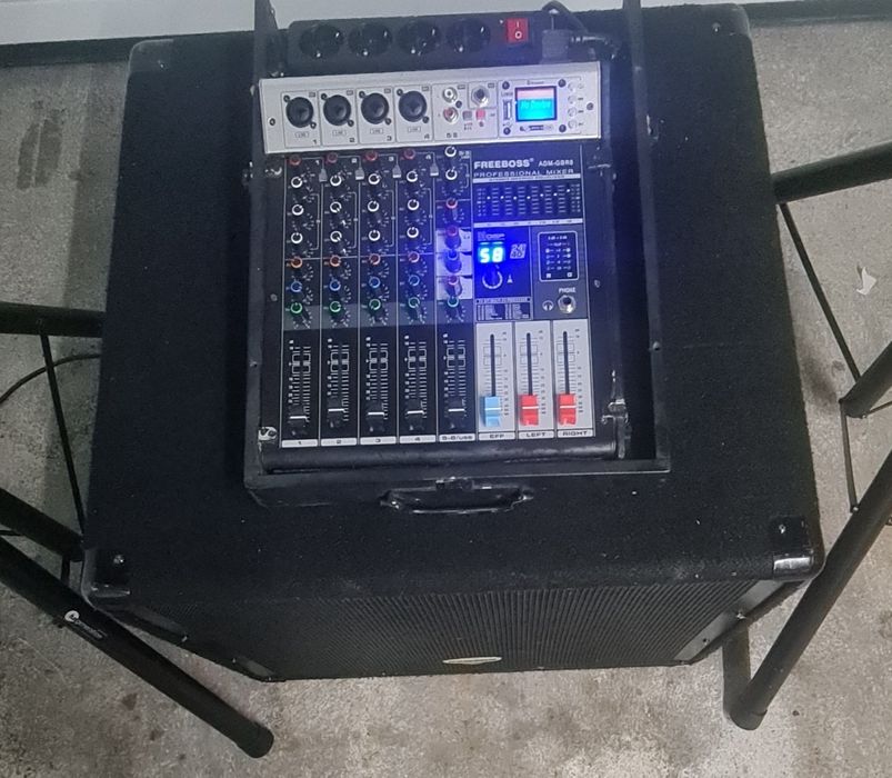 Aparelhagem de som profissional