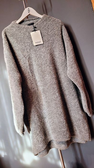 Stradivarius nowy szary sweter r. L