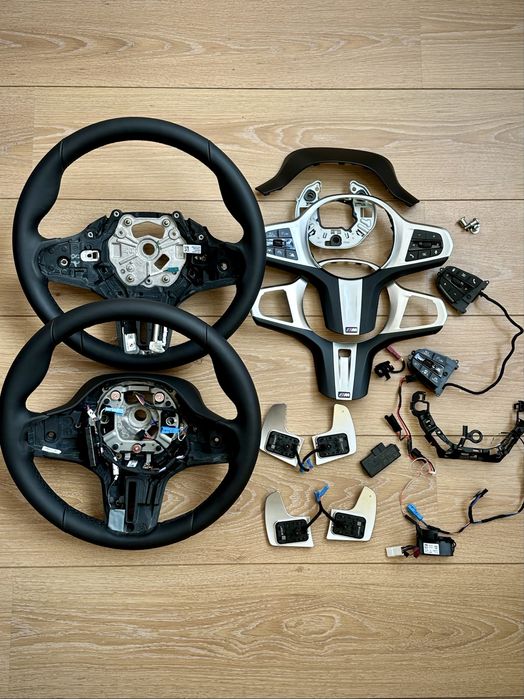 М руль bmw g20 g30 g05 g01 запчасти, кнопки, лепестки, обод руля, блок