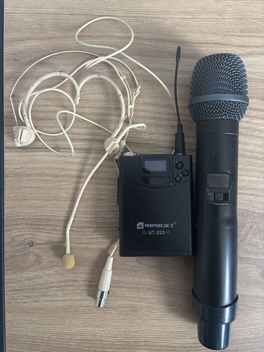 Relacart UR-260d  zestaw mikforonow bezprzewodowych