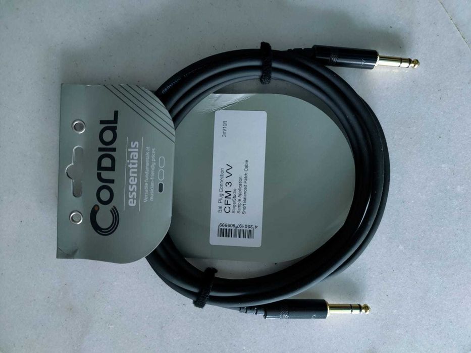 Cabo Jack Profissional - Cordial CFM 3 VV Jack cable 3 m