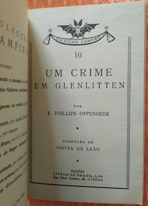 Um crime em Glenelitten, E. Phillips Oppenheim