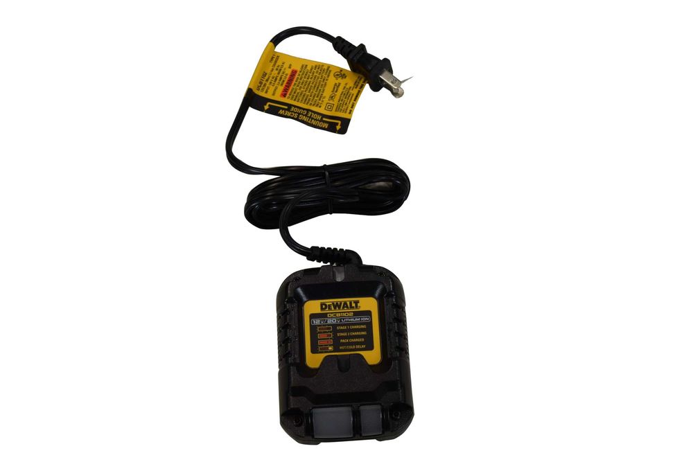 Зарядний пристрій DeWALT DCB1102 новий з США 110V