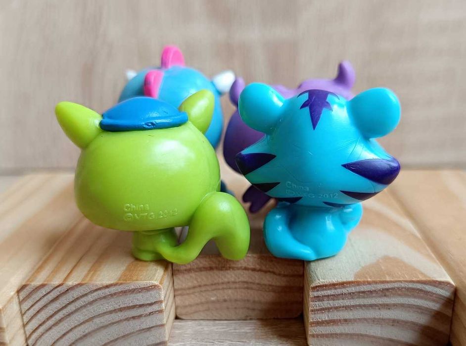 Vintage zestaw figurek Moshi Monsters. VTG 2012