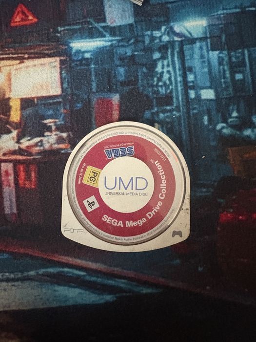 Sega mega drive collection psp