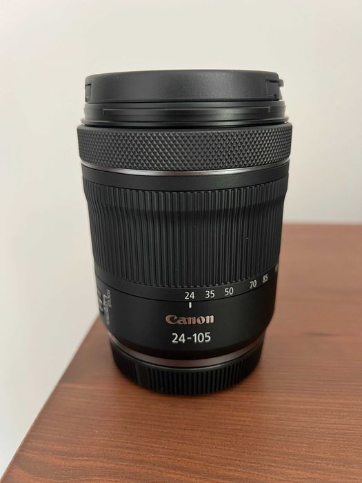 Objetiva Canon RF 24-105mm F4-7.1 IS STM — Nova, nunca usada
