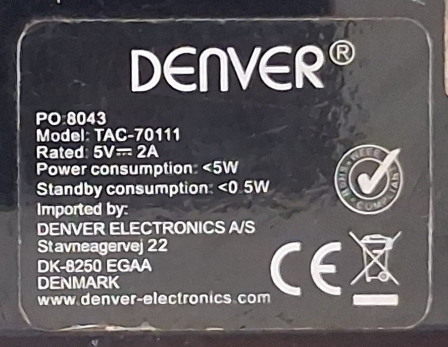 Tablet Denver - Não arranca