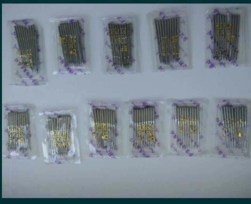 Igły maszynowe okrągłe