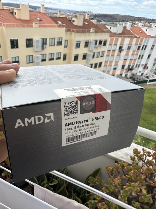 Processador Ryzen 5 5600 - Novo / Selado