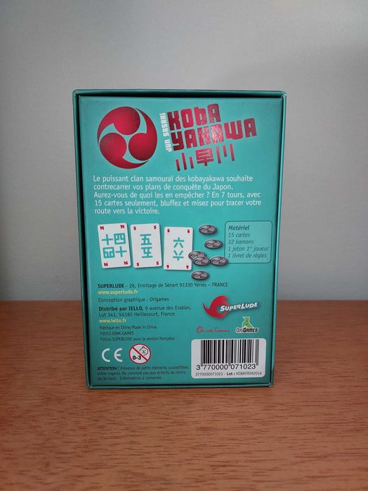 Kobayakawa (Board Game, Jogo de Tabuleiro)