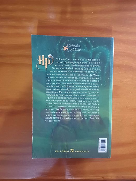 Livro do Harry Potter e o Príncipe Mesterioso - 1° Edição
