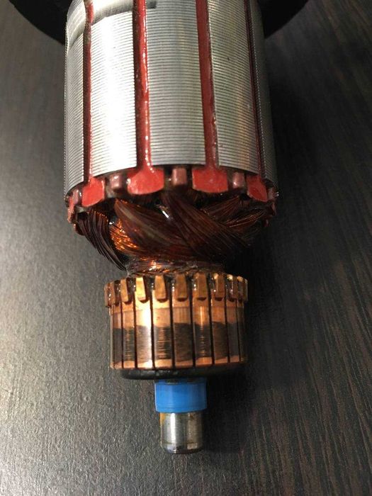 Якорь от вибрационной шлиф машинки SKIL 7351 новый ПВХ дерево фанера