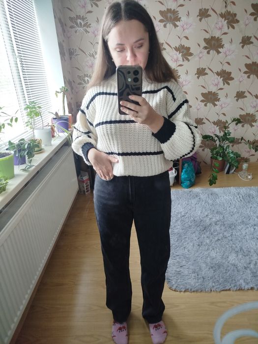 Торг!!Джинси  палаццо,сідають ідеально