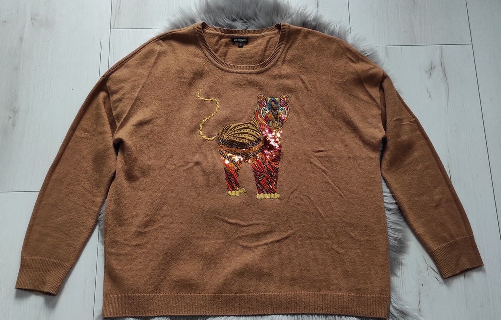 Sweter Desigual r. M, pasuje na L i XL