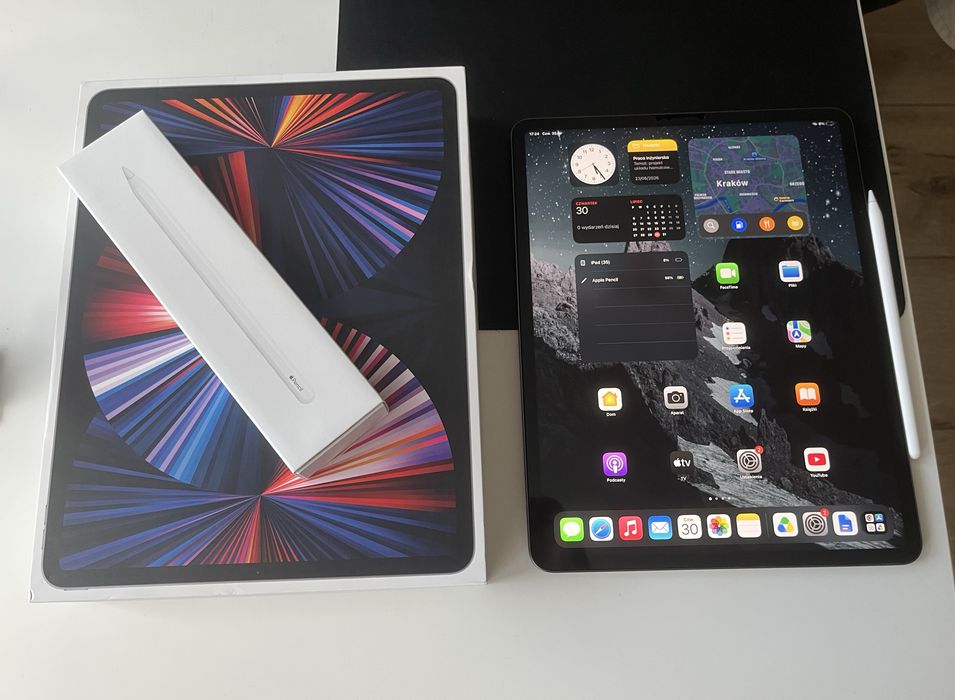 iPad Pro 12,9” 5. generacji (M1) 128 GB Wi-Fi + Apple Pencil 2