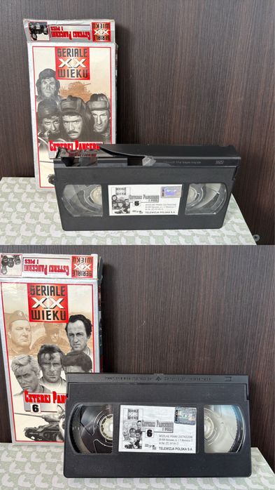 Czterej pancerni i pies - komplet 10 kaset VHS