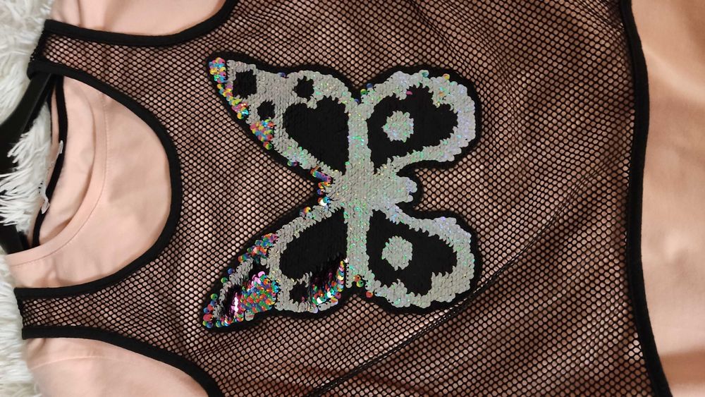 Bluzka top siatkowy 152