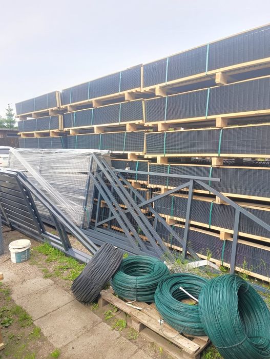 Ogrodzenie panelowe 153cm z podmurówką- Szczytno