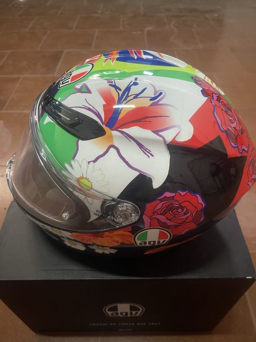 Capacete agv k6 replica franco morbidelli