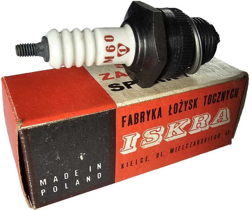 Świeca zapłonowa Iskra M50 M60 NOWE wojsko
