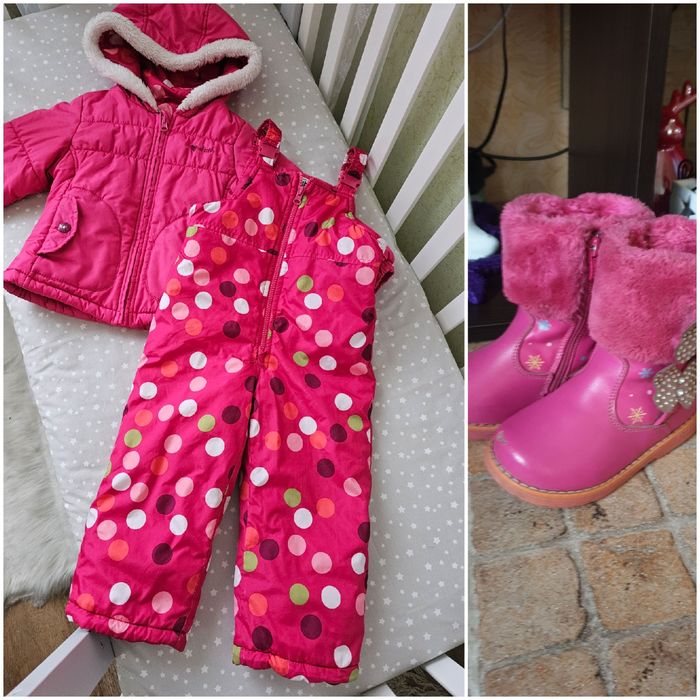 Зимовий комбез для дівчинки Зимний комбинезон
