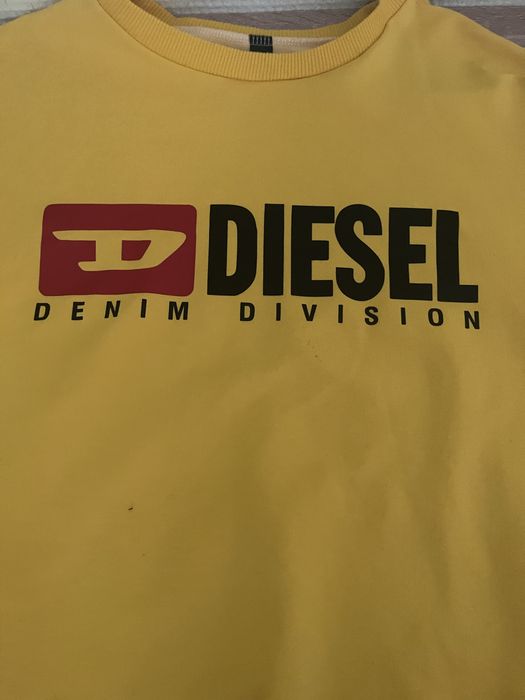 Кофта Diesel желтая