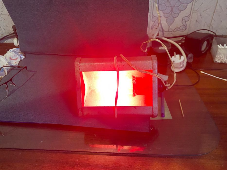 Фото техніка збільшувач портативний та сушарка