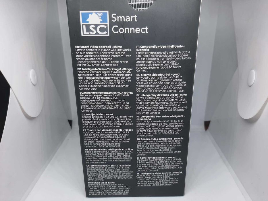 Wideo wizjer Domofon Smart Connect bezprzewodowy Nowy